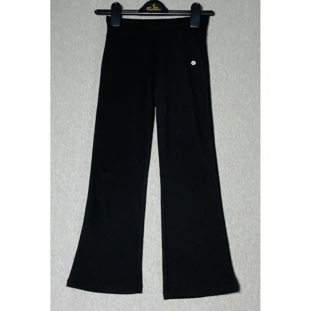 RBX Performance Girls Black Flare Leg Yoga Pants Size S 7-8 Athletic
